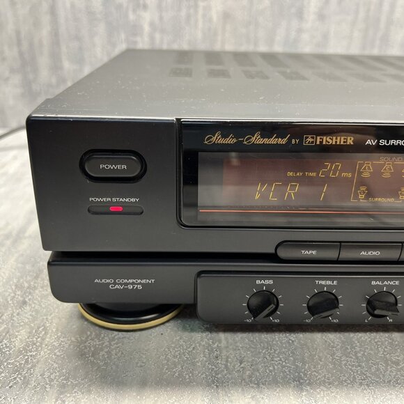Fisher Studio Standard AV Surround Stereo Audio Component Amplifier CAV-975 - Picture 3 of 16